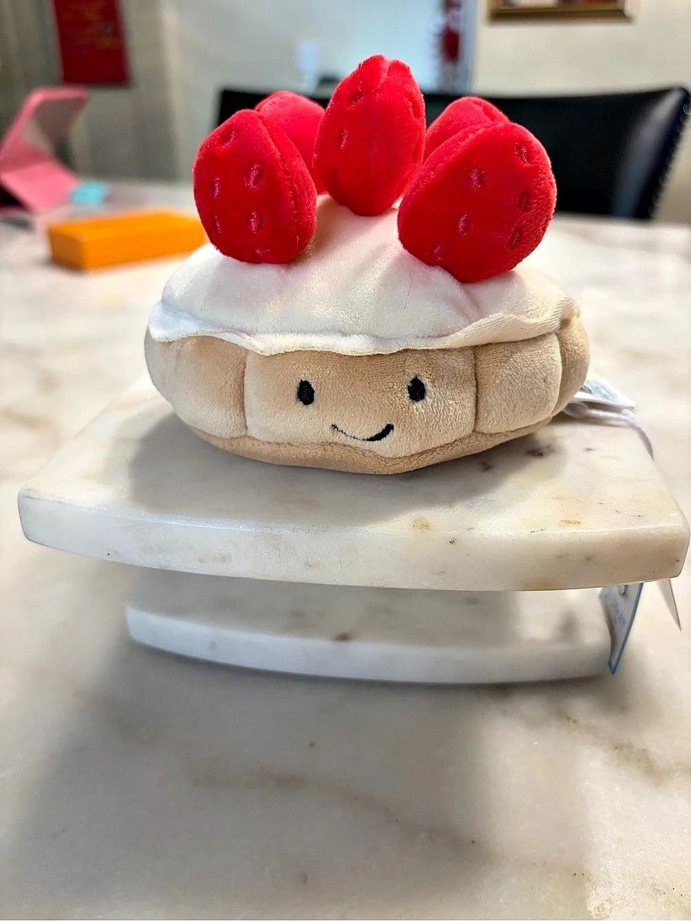 Jellycat pretty tarte aux fraises